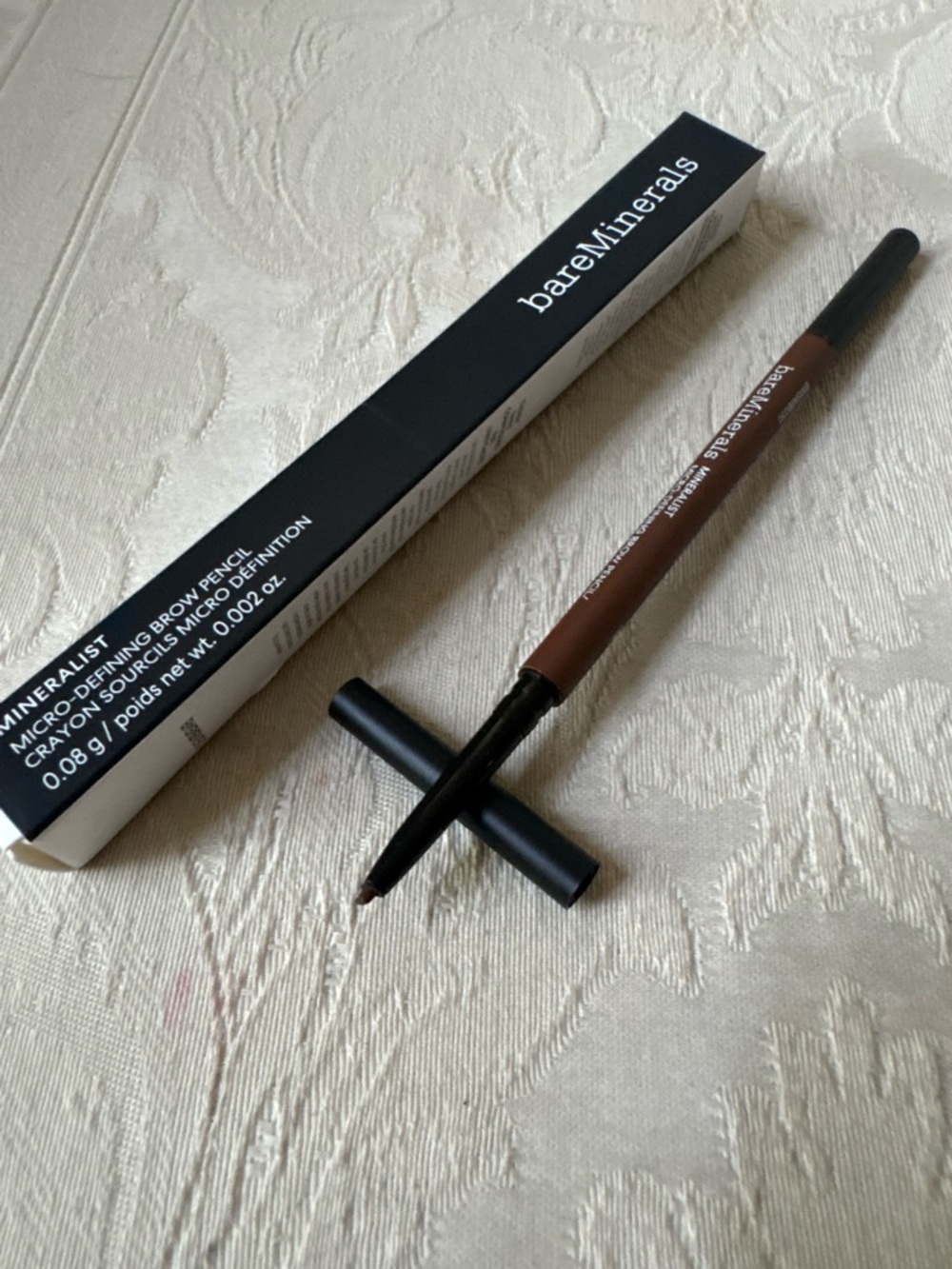bareMinerals Micro Defining Brow Pencil in Chestnut BNIB